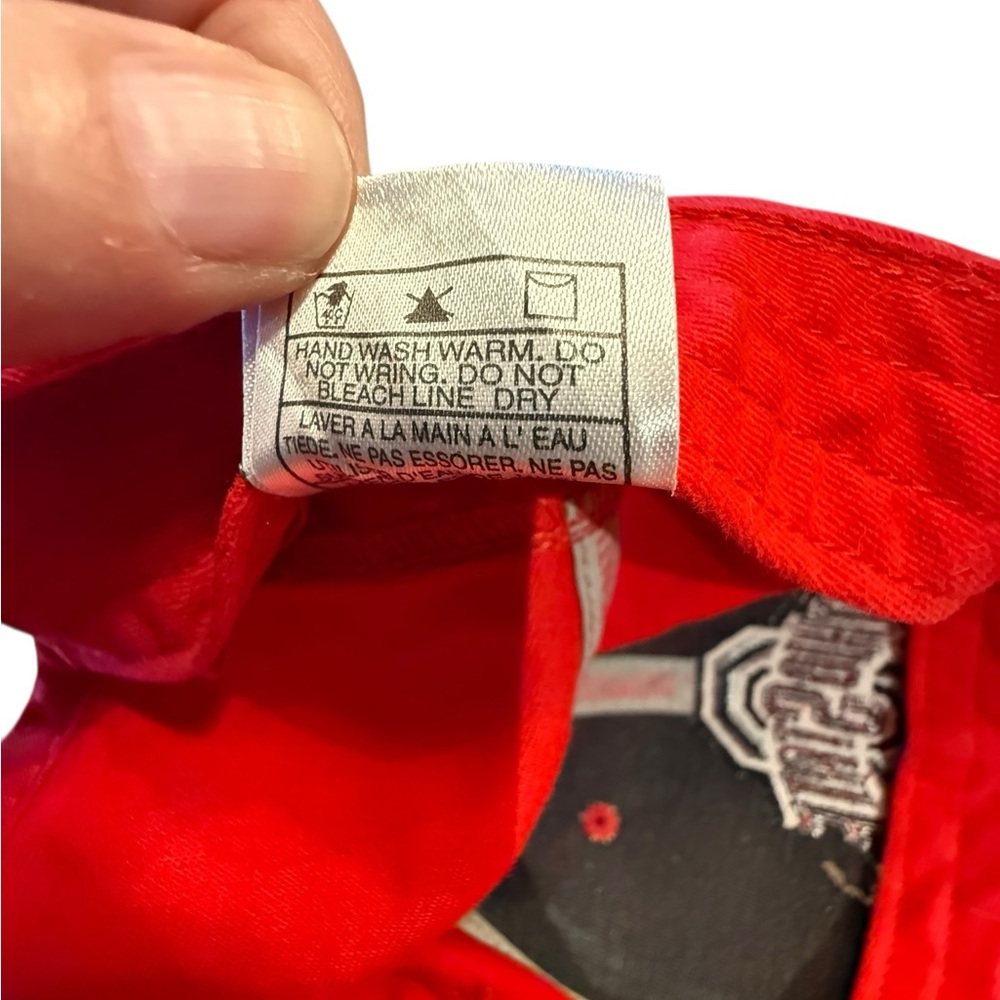 Ohio State Nike Team Red Cotton Adjustable Baseball Cap - Picture 5 of 5